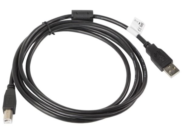 Lanberg - USB-kaapeli - USB (han) til USB Type B (han) - USB 2.0 - 300 V - 1,8 m - lajittelu - lajittelu