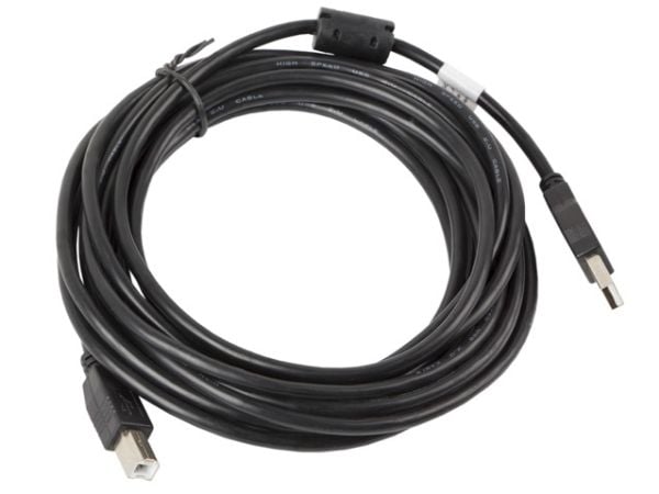 Lanberg - USB-kaapeli - USB (han) til USB Type B (han) - USB 2.0 - 5 m - lajiteltu