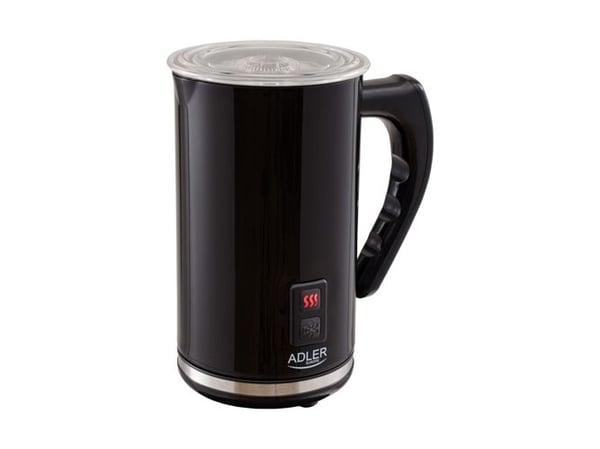 Adler AD 4478, Automatisk melkeskummer/varmer, Svart, Hvit, Rustfritt stål, 115 ml, 240 ml, 0,24 l