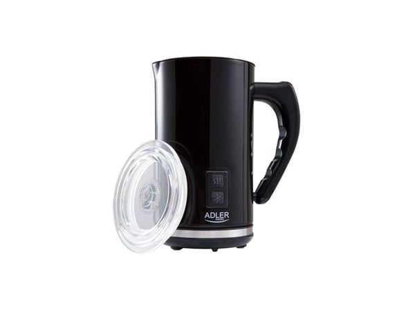 Adler AD 4478, Automatisk melkeskummer/varmer, Svart, Hvit, Rustfritt stål, 115 ml, 240 ml, 0,24 l