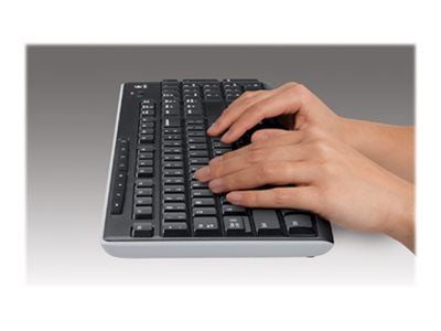 Logitech Wireless Keyboard K270 - Tangentbord - trådlös - 2.4 GHz - spansk