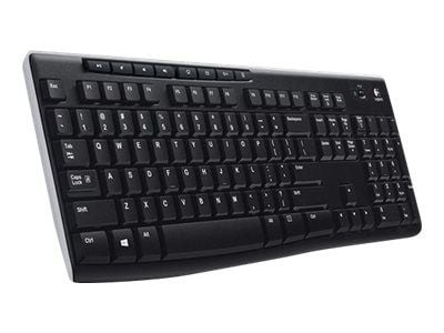 Logitech Wireless Keyboard K270 - Tangentbord - trådlös - 2.4 GHz - spansk