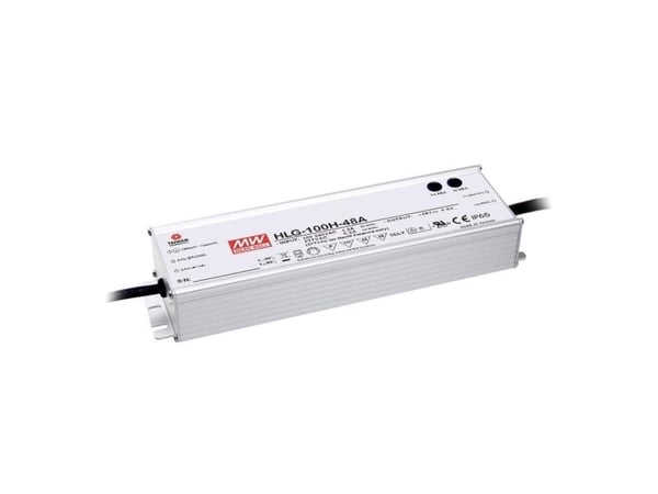 MEAN WELL HLG-100H-24B, 96 W, IP67, 90 - 305 V, 4 A, 24 V, 68 mm