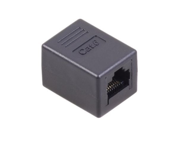 Maclean MCTV-811 - Nettverkkopler - RJ-45 (hunn) til RJ-45 (hunn) - CAT 6 - svart