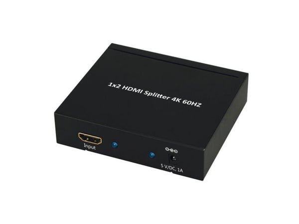 Secomp 14.99.3582, HDMI, 2x HDMI, 4096 x 2160 pixlar, Svart, Metall, 3840 x 2160