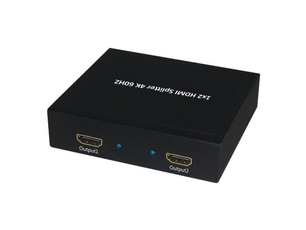 Secomp 14.99.3582, HDMI, 2x HDMI, 4096 x 2160 pixlar, Svart, Metall, 3840 x 2160