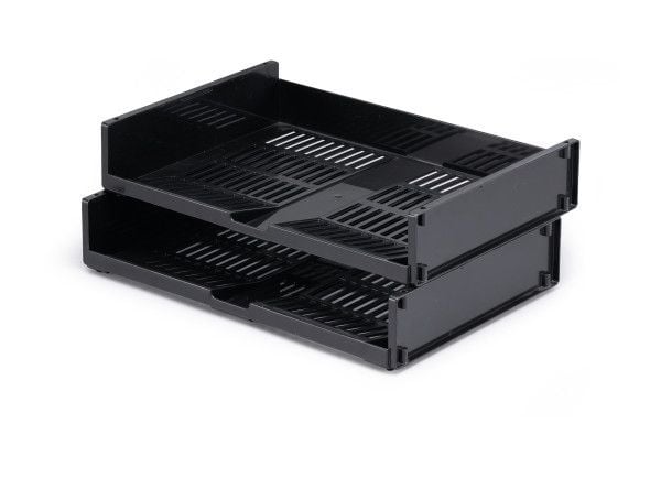 DURABLE OPTIMO - Brevbakke - for A4 (210 x 297 mm) - landskap - koksgrå