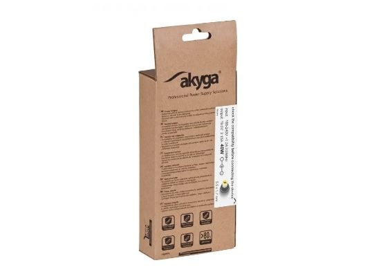 Akyga Dedicated Series AK-ND-47 - Strømadapter - AC 100-250 V - 40 watt - svart