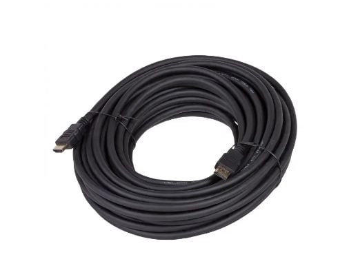 Akyga - HDMI-kabel med Ethernet - HDMI hann til HDMI hann - 20 m - svart