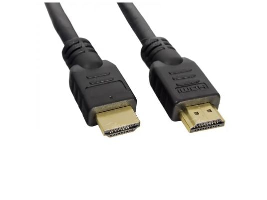 Akyga - HDMI-kabel med Ethernet - HDMI hann til HDMI hann - 20 m - svart