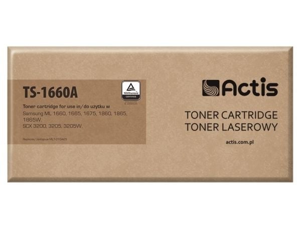 Actis Tonerpatron TS-1660A (erstatning Samsung MLT-D1042S; Standard; 1500 sivua; lajittelu)