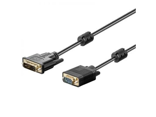 Akyga DVI-I - D-Sub (VGA) kabel 1,8 m svart (AK-AV-03)
