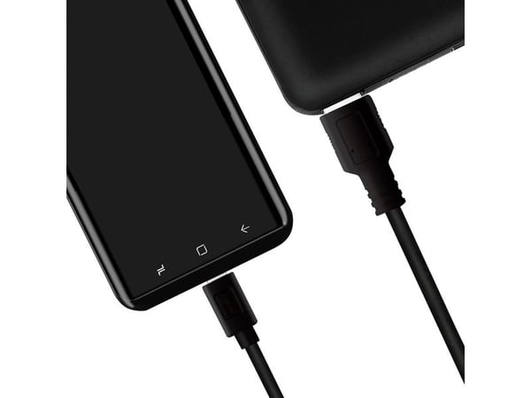 LogiLink CU0166, 0,15 m, USB A, USB C, USB 3.2 Gen 1 (3.1 Gen 1), 5 Gbit/s, Sort
