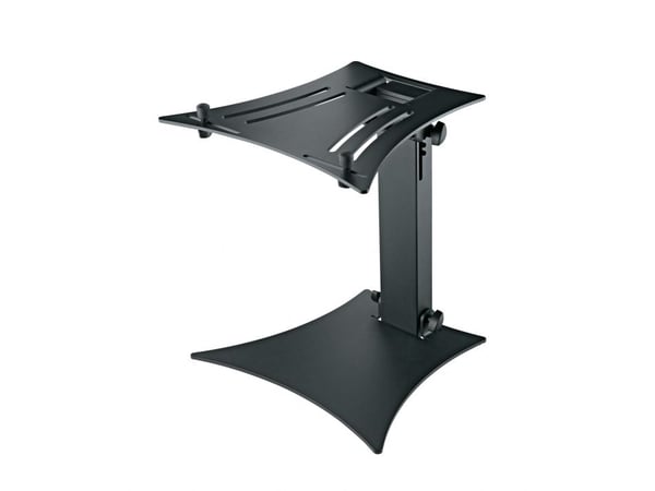 König & Meyer 12190, Kannettavan tietokoneen teline, Musta, Alumiini, Terästä, 0 - 35°, 261 mm, 298 mm