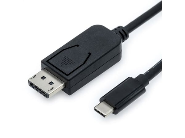 Value 11.99.5845, 1 m, USB Type-C, DisplayPort, Uros, Uros, Suora