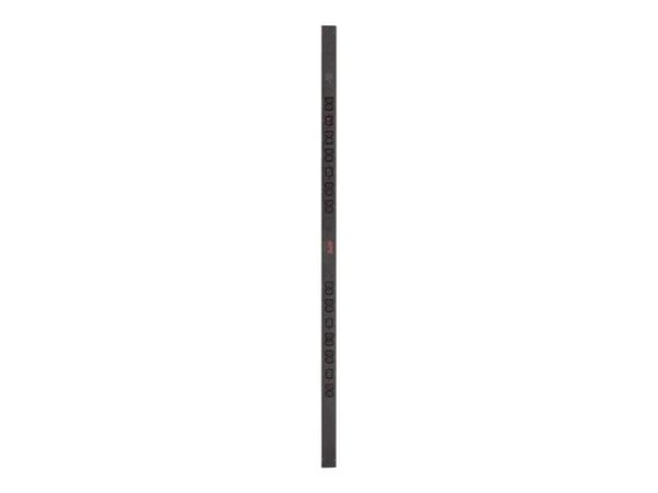 APC Basic Rack PDU, Perus, 0U, Pystysuora, Musta, 24 AC-pistorasia(a), C13 liitin, C19 liitin