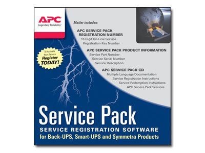 APC Extended Warranty Service Pack - Tekninen tuki - Puhelintuki - 3 vuotta - 24x7 - P/N: SRT10KXLJ, SRT10KXLTUS, SRT10KXLTW, SRT10RMXLIX806, SRT8K...