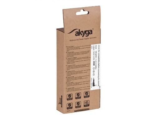 Akyga AK-ND-54, Kannettava tietokone, Sisätila, 100-250 V, 55 +/- 5 Hz, 45 W, 19 V