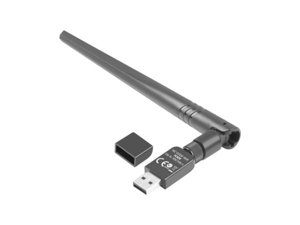 Lanberg NC-0300-WIE - Nettverksadapter - USB 2.0 - 802.11b/g/n