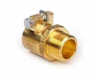 Overgangsnippel 40/3,7x11/4" PN6 til varme