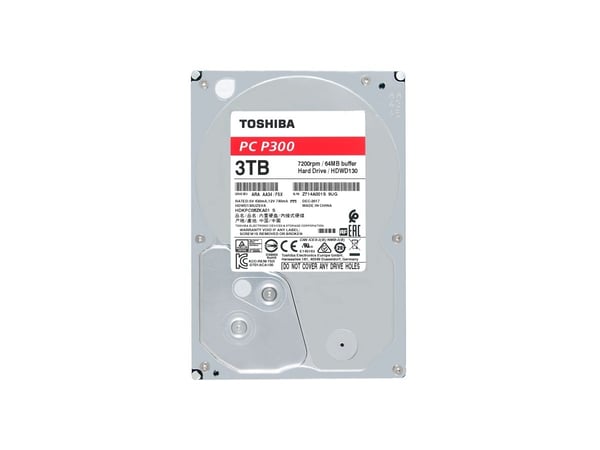 Toshiba - Harddisk - 4 TB - intern - 3.5" - SATA 6Gb/s - 5400 rpm - buffer: 128 MB