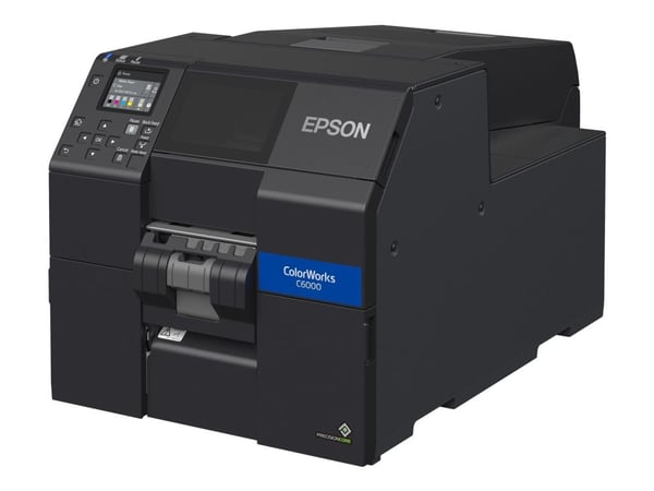 Epson ColorWorks CW-C6000Pe - Etikettskriver - farge - ink-jet - Rull (11,2 cm) - 1200 x 1200 dpi - inntil 119 mm/sek (mono) / inntil 119 mm/sek (f...