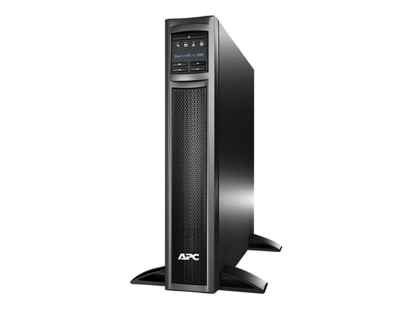 APC Smart-UPS X 1500 Rack/Tower LCD - UPS (kan monteres i rack) - AC 230 V - 1200 watt - 1500 VA - RS-232, USB - utgangskontakter: 8 - 2U - svart -...