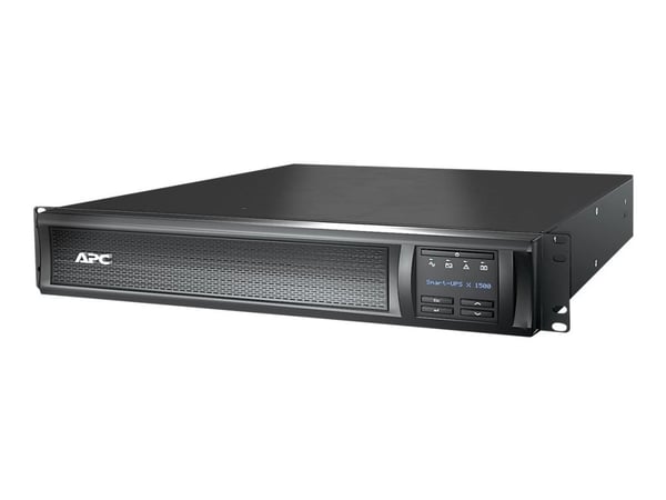 APC Smart-UPS X 1500 Rack/Tower LCD - UPS (kan monteres i rack) - AC 230 V - 1200 watt - 1500 VA - RS-232, USB - utgangskontakter: 8 - 2U - svart -...