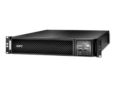 APC Smart-UPS SRT 1000VA RM - UPS (kan monteres i rack) - AC 230 V - 1000 watt - 1000 VA - RS-232, USB - utgangskontakter: 6 - PFC - 2U - svart