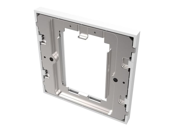 VISION TechConnect 3 1-Gang UK Surround - etulevy - hvid - 1-gang - 1-gang