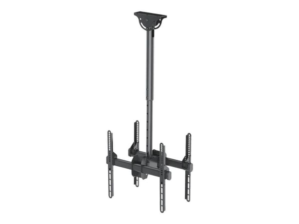 Neomounts NM-C440D - Brakett - full bevegelse - for 2 LCD-skjermer - svart - skjermstørrelse: 32"-60" - takmonterbar