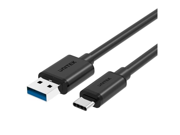 Unitek - USB-kabel - USB-C (hann) til USB-type A (hann) - USB 3.1 Gen 1 - 1 m