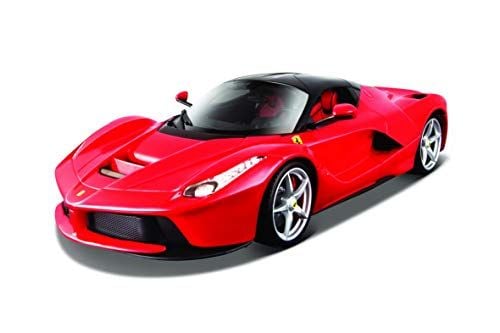 *BBURAGO metal, 1:18, Laferrari matt, red