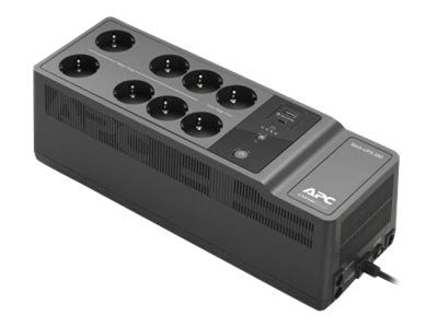 APC Back-UPS BE850G2-GR - UPS - AC 230 V - 520 watt - 850 VA - utgangskontakter: 8 - svart