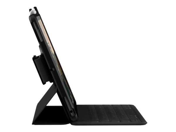UAG Case for iPad 10.2-in (9/8/7 Gen, 2021/2020/2019) - Scout w/ Handstrap Black - Baksidedeksel for nettbrett - 10.2" - for Apple 10.2-inch iPad (...