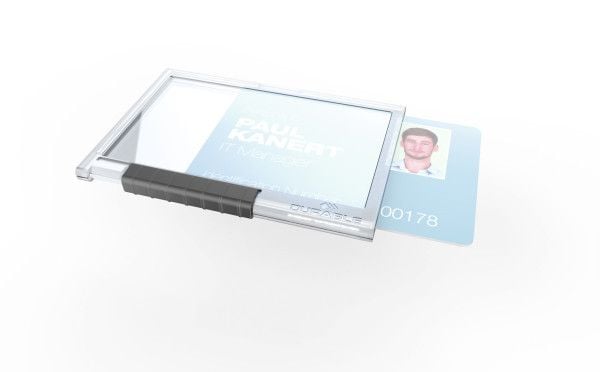 Durable 892219, Merke, Landskap, Gjennomsiktig, Side, 8,7 cm, 5,4 cm