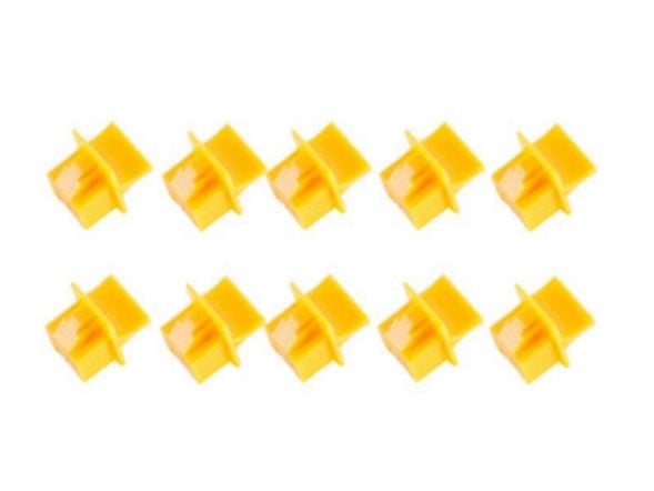 shiverpeaks RJ45 støvdeksel gul (VPE10)