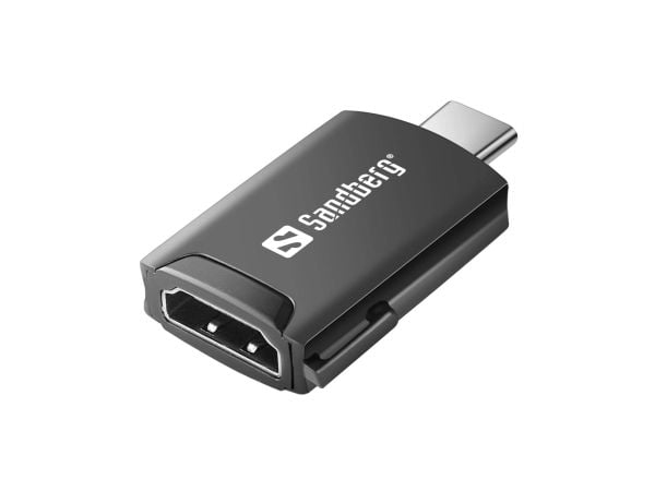 Sandberg - Video adapter - USB-C hann til HDMI hunn - 4K-støtte