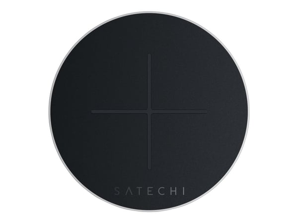Satechi ST-IWCBM, Sisätila, USB, 9 V, Langaton lataaminen, Musta, Harmaa