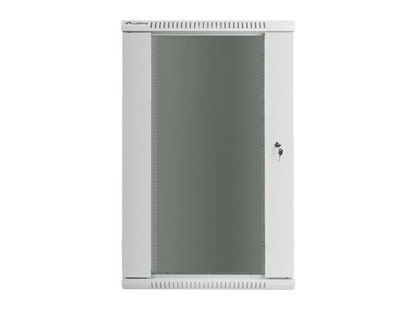 Lanberg - Rack skap - veggmonterbar - grå, RAL 7035 - 22U - 19"