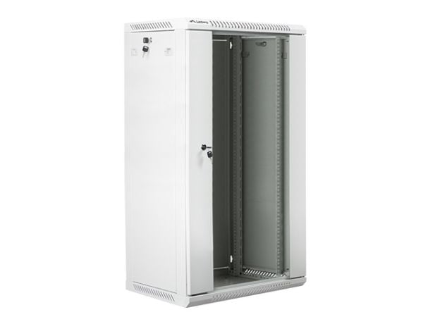 Lanberg - Rack skap - veggmonterbar - grå, RAL 7035 - 22U - 19"