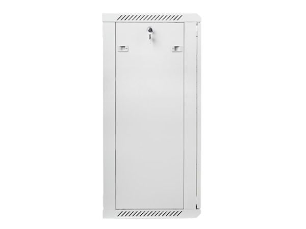 Lanberg - Rack skap - veggmonterbar - grå, RAL 7035 - 22U - 19"