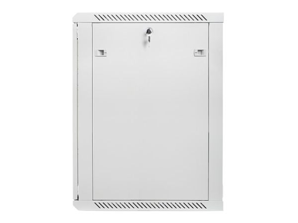 Lanberg - Rack skap - veggmonterbar - grå, RAL 7035 - 18U - 19"