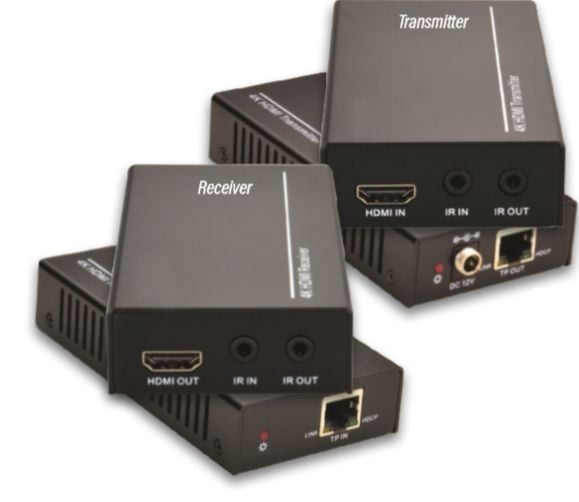 VivoLink Repeater / Amplifier - Set - video/lyd/infrarød-utvider - HDBaseT - opp til 70 m