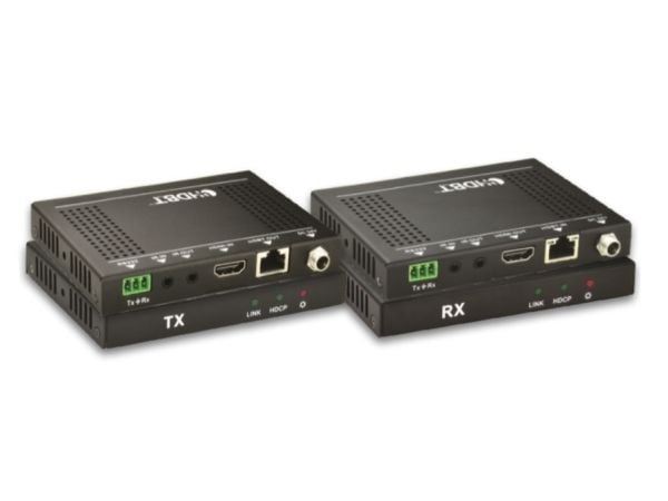 VivoLink Repeater / Amplifier - Set - video/lyd/infrarød/seriell-utvider - HDBaseT, RS-232, HDMI