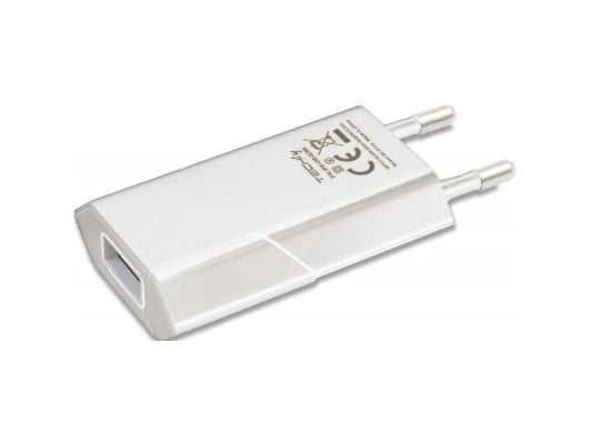 Techly IPW-USB-ECWW, Sisätila, AC, 5 V, 1 A, Valkoinen