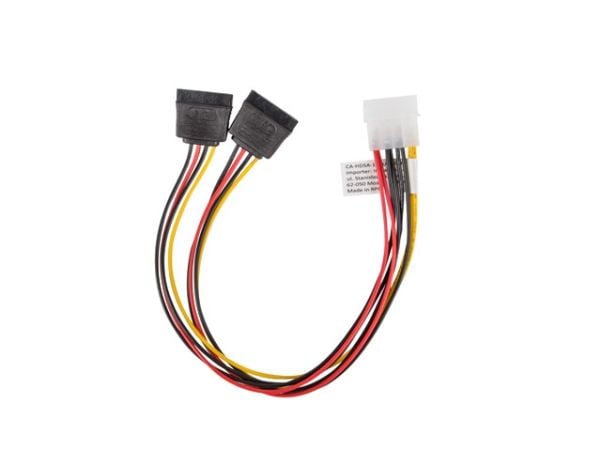 Lanberg - Strømadapter - 4-pin intern strøm (hann) til SATA-strøm (hunn) - 30 cm