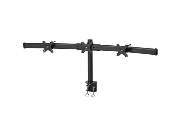 SpeaKa Professional SP-1664324, Klämma/Genomgående skruv, 24 kg, 33 cm (13"), 61 cm (24"), 100 x 100 mm, Svart