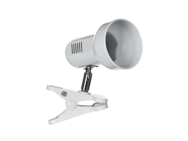 Activejet AJE-CLIP LAMP WHITE, Hvit, Metall, Plast, Soverom, Hjemme kontor, Kontor, Universell, Hvit, IP20, ISO 9001, ISO 14001, CE, RoHS