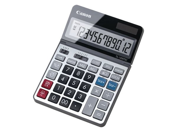 Canon TS-1200TSC peruslaskin 12 numeroa Aurinkopaneeli ja akku